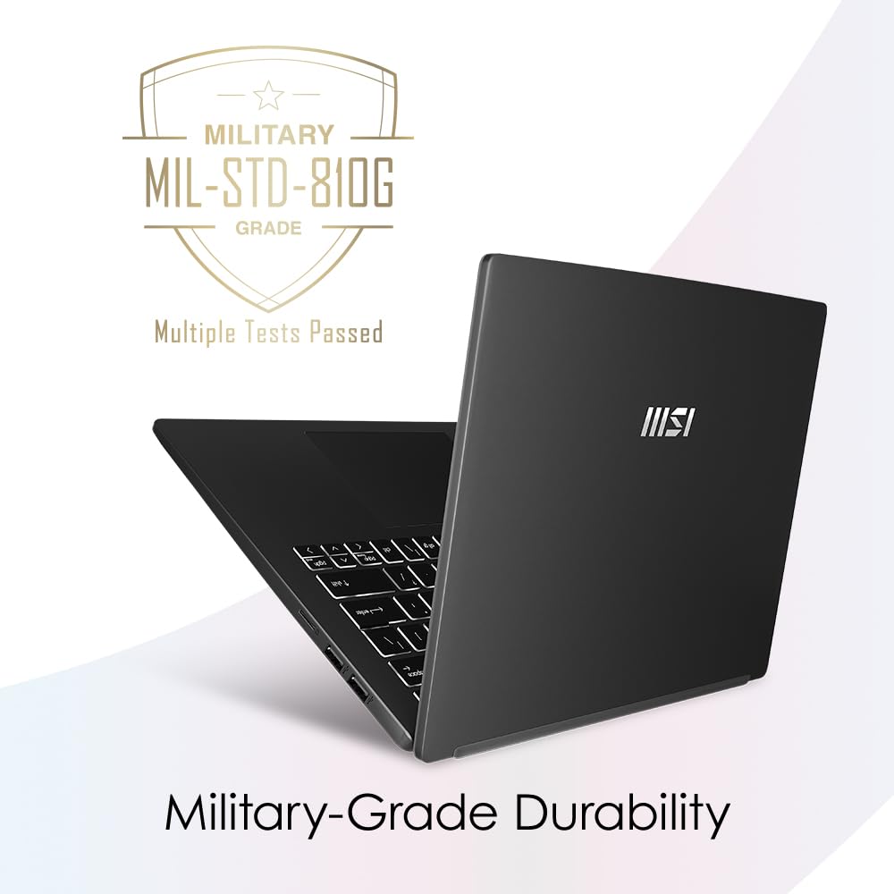 MSI Modern 15-B12MO-818IN 12th Gen.Corei5-1235U/8GB/512/15.6" FHD/W11/Classic Black/1.4Kg