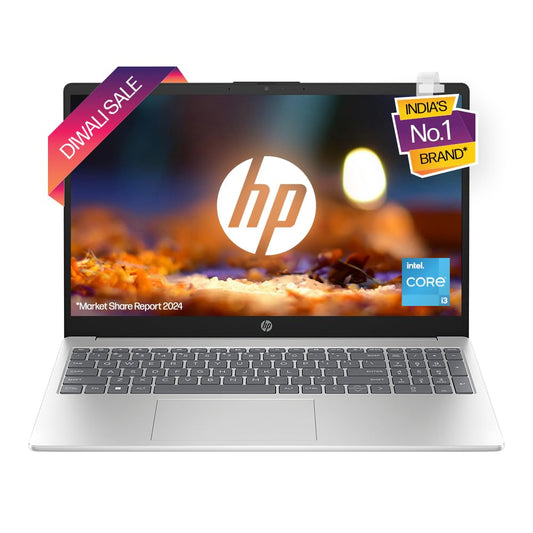 HP 15s-FD0063TU 12th Gen.Corei3/8GB/512GB/15.6" FHD/W11+MSO/ Backlit KBD/Built-in Alexa/ Silver