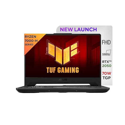 ASUS TUF Gaming FA506NFR-HN045W AMD Ryzen7-7435HS/16GB/512GB/15.6"FHD 144Hz 250 nits/nVIDIA RTX 2050 4GB Graphics/W11/Black