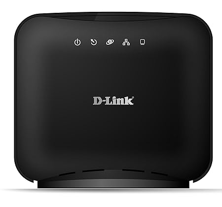 D-Link DSL-2520U ADSL2+ 1 Port Ethernet/USB Combo Router(Black)