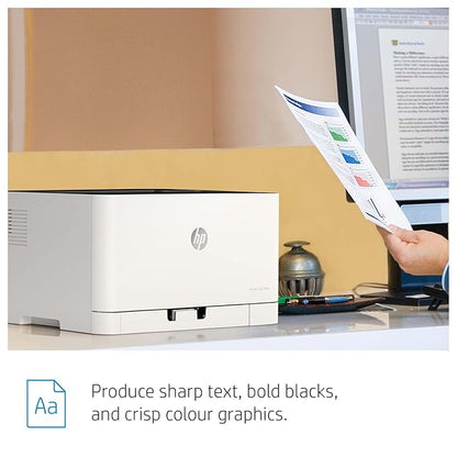 HP Laserjet 150NW Wireless With Network Single Function Color  Printer