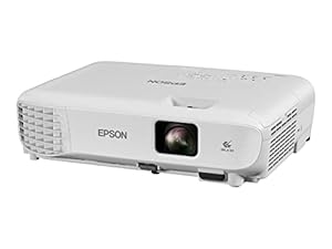 Epson EB-E01 XGA Projector Brightness: 3300lm with HDMI Port (White)