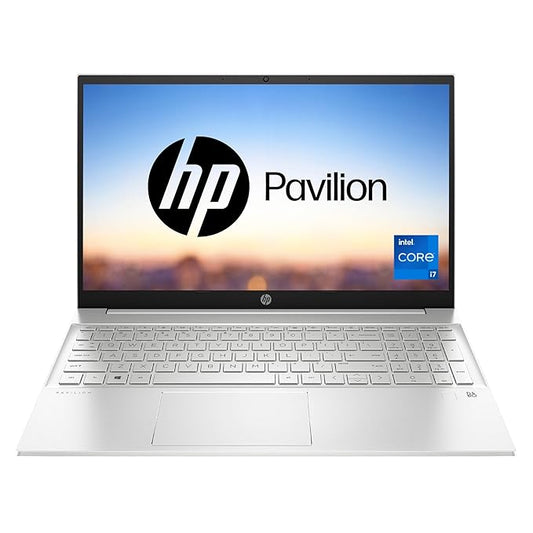 HP Pavilion Laptop 15-eg3032TU 13th Gen.Corei7/ 16GB/512GB SSD/15.6" FHD IPS FPR/Alexa/Backlit Keypad/W11+MSO/Natural Silver