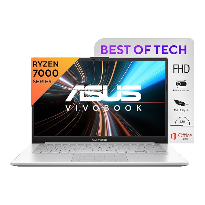 ASUS Vivobook Go E1404FA-NK321WS AMD Ryzen3-7320U/8GB/512GB/14"FHD/W11+MSO/Silver