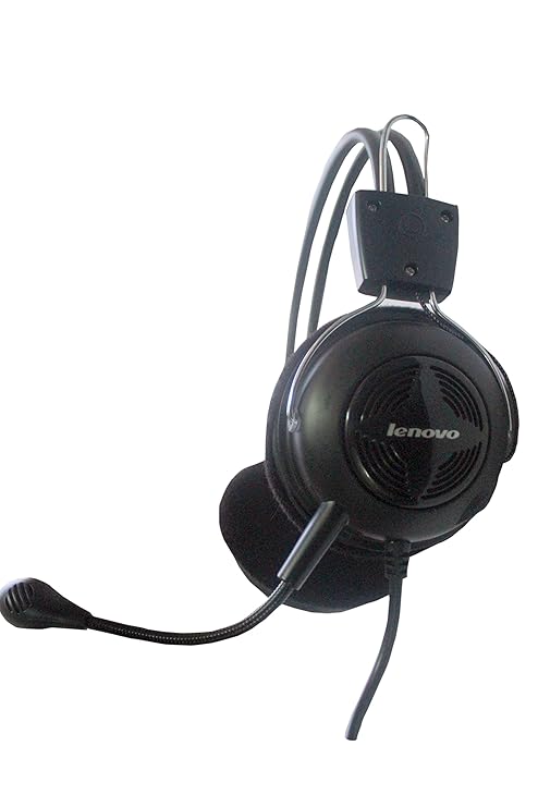 Lenovo P721 Wired Headset(Black)