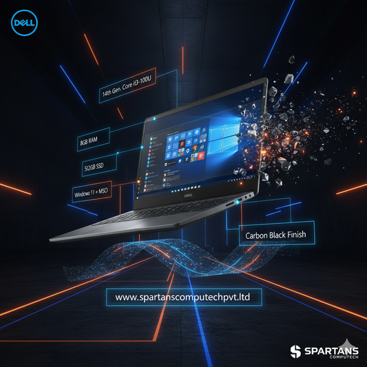 Dell DC-15250 14th Gen.Core3-100U/8GB/512GB/15.6" FHD/W11+MSO/Carbon Black