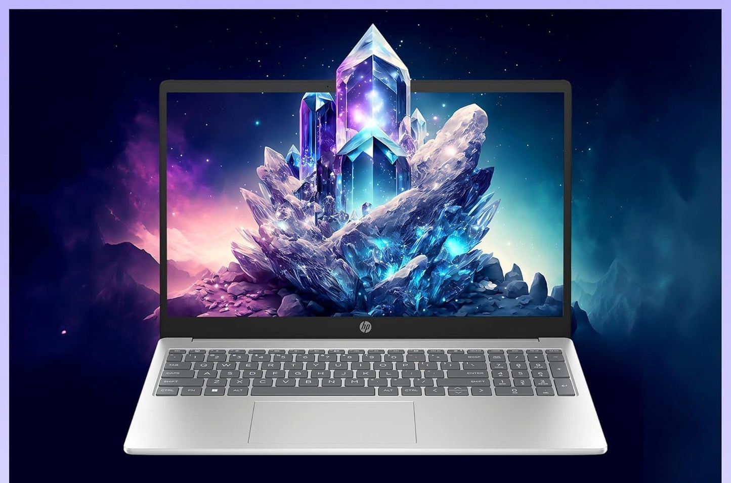 HP 15s-FD0063TU 12th Gen.Corei3/8GB/512GB/15.6" FHD/W11+MSO/ Backlit KBD/Built-in Alexa/ Silver