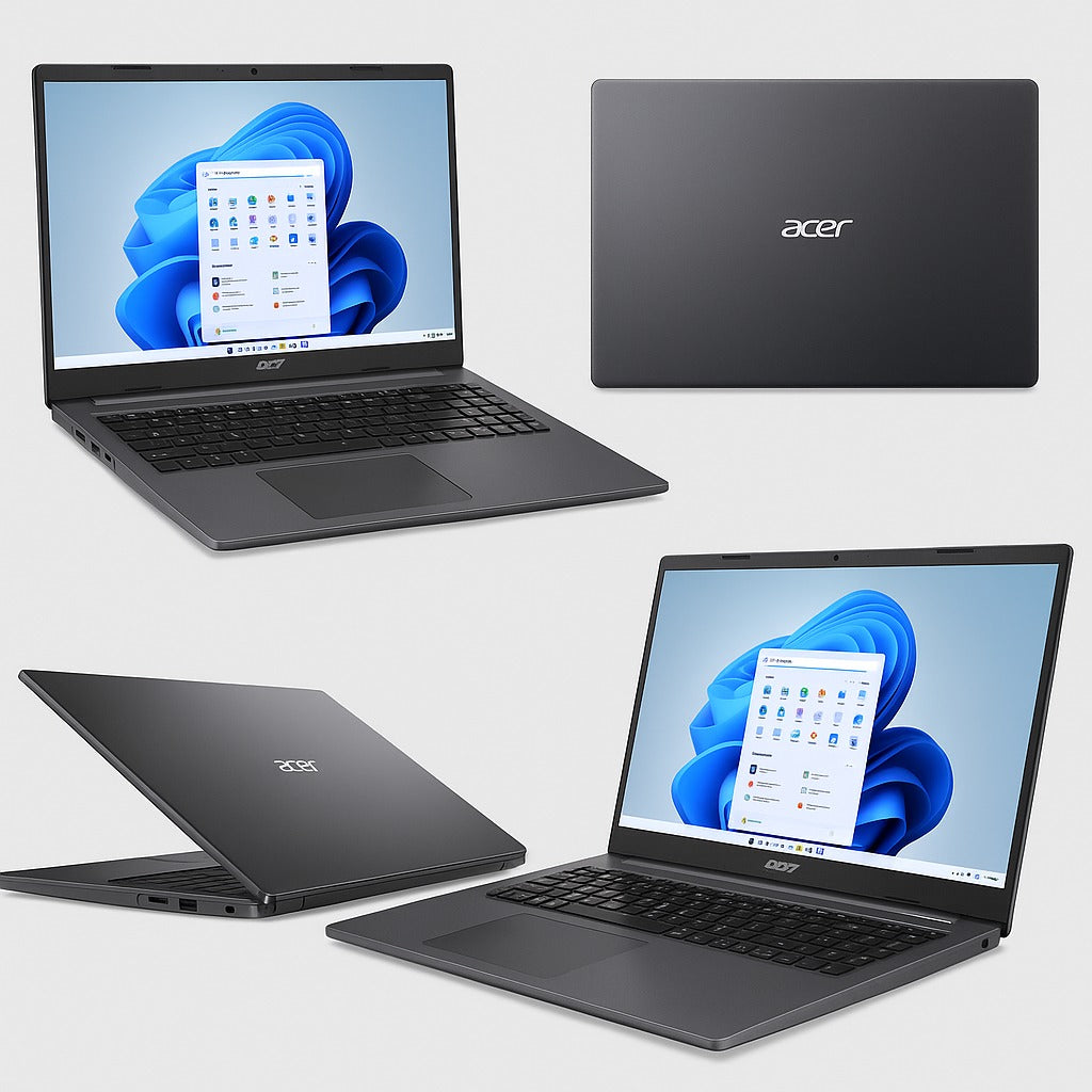 Acer Aspire 3 – AMD Ryzen 7 7730U • 16GB RAM • 512GB SSD • 15.6" FHD • Backlit Keyboard • Windows 11 + MS Office – Silver