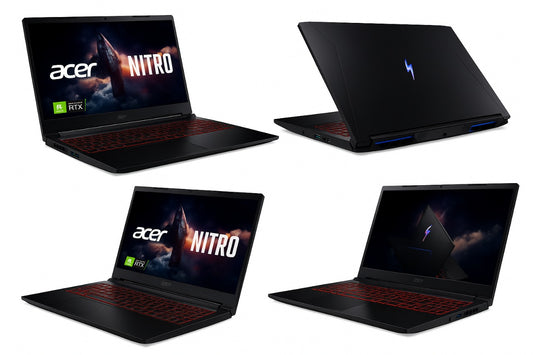 Acer Nitro V15 – 13th Gen i5 / 16GB RAM / 512GB SSD / NVIDIA RTX 5050 6GB Graphics / 15.6" FHD / Backlit Keyboard / Windows 11 / Metal Body / Obsidian Black