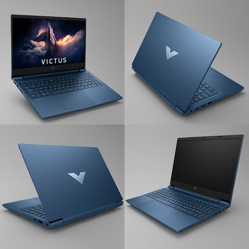 HP Victus Gaming 15-FB3122AX-AMD Ryzen7-7745HS/16GB/512GB/4GB nVidia RTX 2050 Graphics/15.6" FHD/Backlit KBD/W11+ MSO/Performance Blue