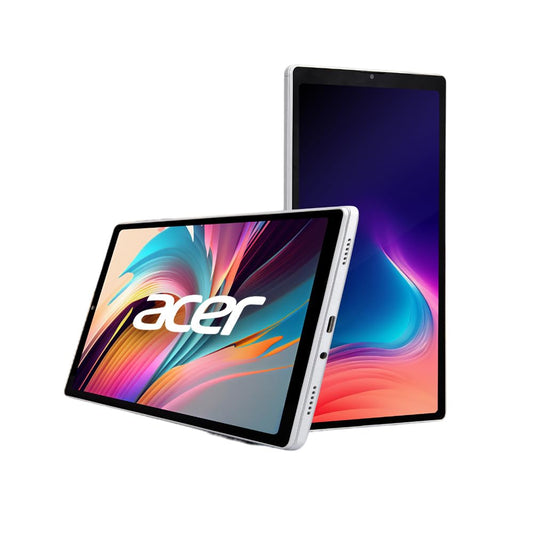 Acer Tab T9-422L with OCTA CORE (MTK8768) Processor/3GB RAM/32GB ROM/8.7" HD IPS Panel Display/8MP Rear Camera,2 MP Front/ Slim Metal Body, Wi-Fi + 4G LTE(Calling)/Android 13 (with Cover Free)/Silver