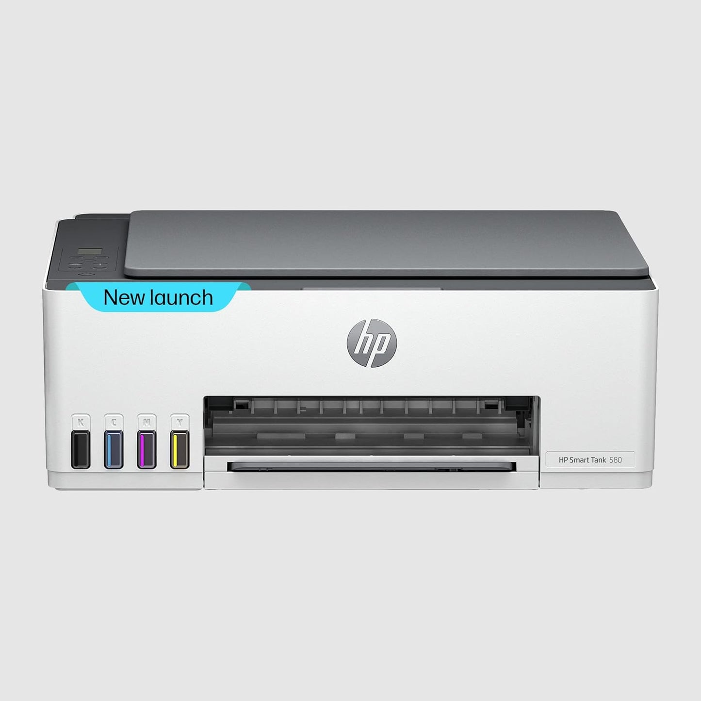 HP Smart Tank 580 Wireless All-in-One Multi-function Color Ink Tank Printer with 1 Extra Black Ink Bottle (Upto 8000 Black & 6000 Colour Prints) + 1 Year Extended Warranty with PHA Coverage