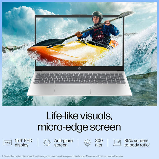 HP 15-fd1099TU Intel® Core™ Ultra i5-125H/16GB/512GB/15.6" FHD/W11+MSO/Backlit KBD/Finger Print Reader/Metal Body/Silver