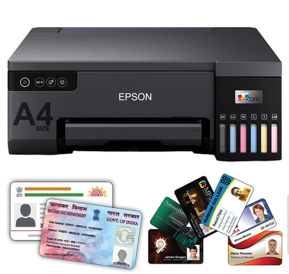 Epson EcoTank L8050 A4 Wi-Fi 6 Color All-in-One Ink Tank Printer With 3D Printer|(With Epson Ink)|Pvc Card Print