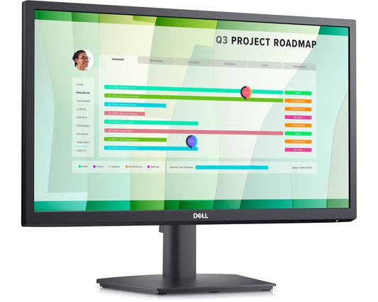 Dell E2223HN 21.5" VA Full HD LCD Monitor | HDMI/VGA Connectivity | Black