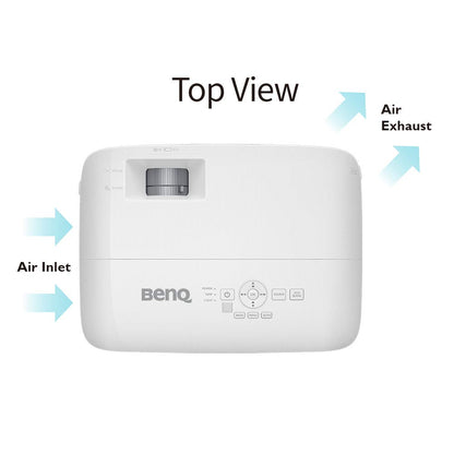 BenQ EX600 XGA Smart Projector , DLP, Meeting Room Projector, 3600 Lumens, Wireless Android-Based, USB Reader, PC Free, Built-in Business app