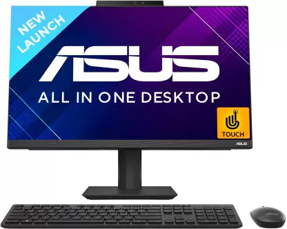 ASUS AiO A5 All in One Desktop,  13th Gen.Core i5/16GB DDR4/512GB SSD/23.8 Inch"Touchscreen/W11+MSO/Black/A5402WVAT-BA007WS